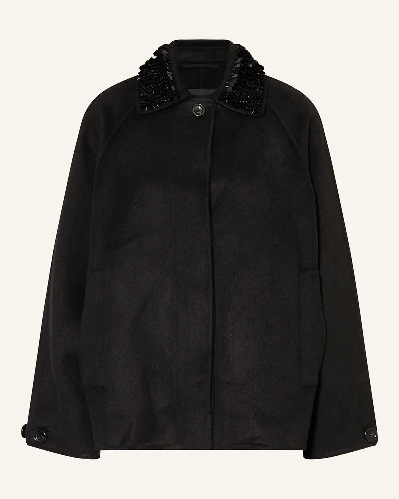 Liu Jo Jacke mit Pailletten Schwarz