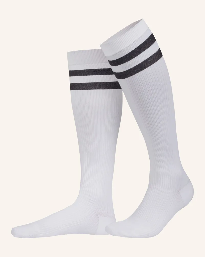 ITEM m6 Sneaker Cotton Conscious Ribbed Knee High Mit Kompression weiss Weiss