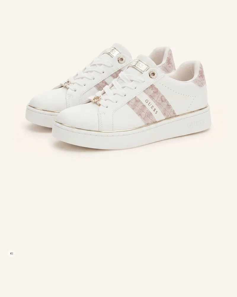 Guess Court Sneaker Barlie beige Creme