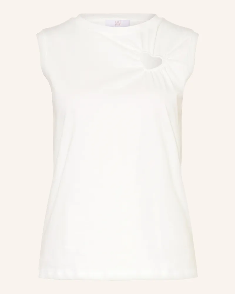 Riani Top Mit Cut-Out weiss Weiss
