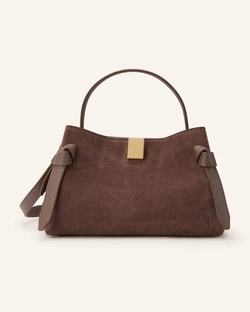 YUZEFI Handtasche Gyoza Mini braun Braun