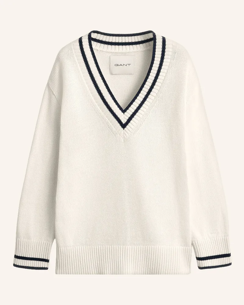 Gant Pullover weiss Creme
