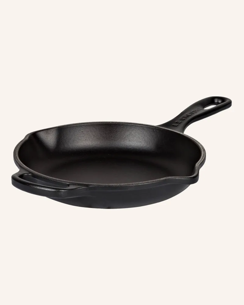 Le Creuset Brat- Und Servierpfanne schwarz Schwarz