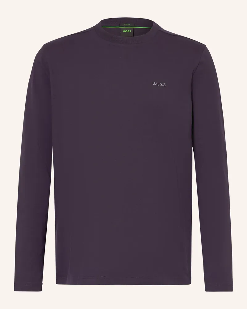 HUGO BOSS Longsleeve Dunkellila