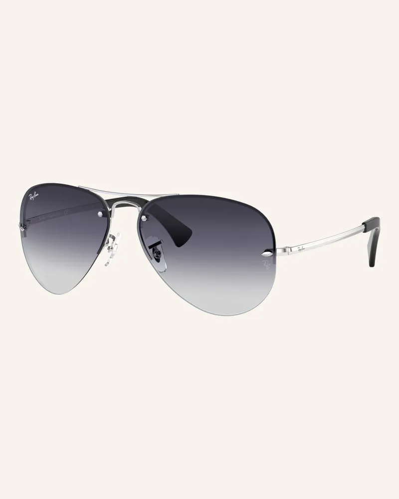 Ray Ban Sonnenbrille rb3449 Aviator silber Silber