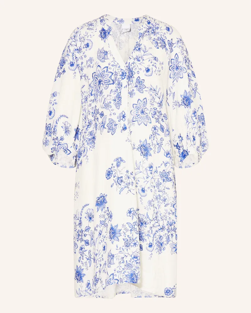 tonno e panna Leinenkleid Creme