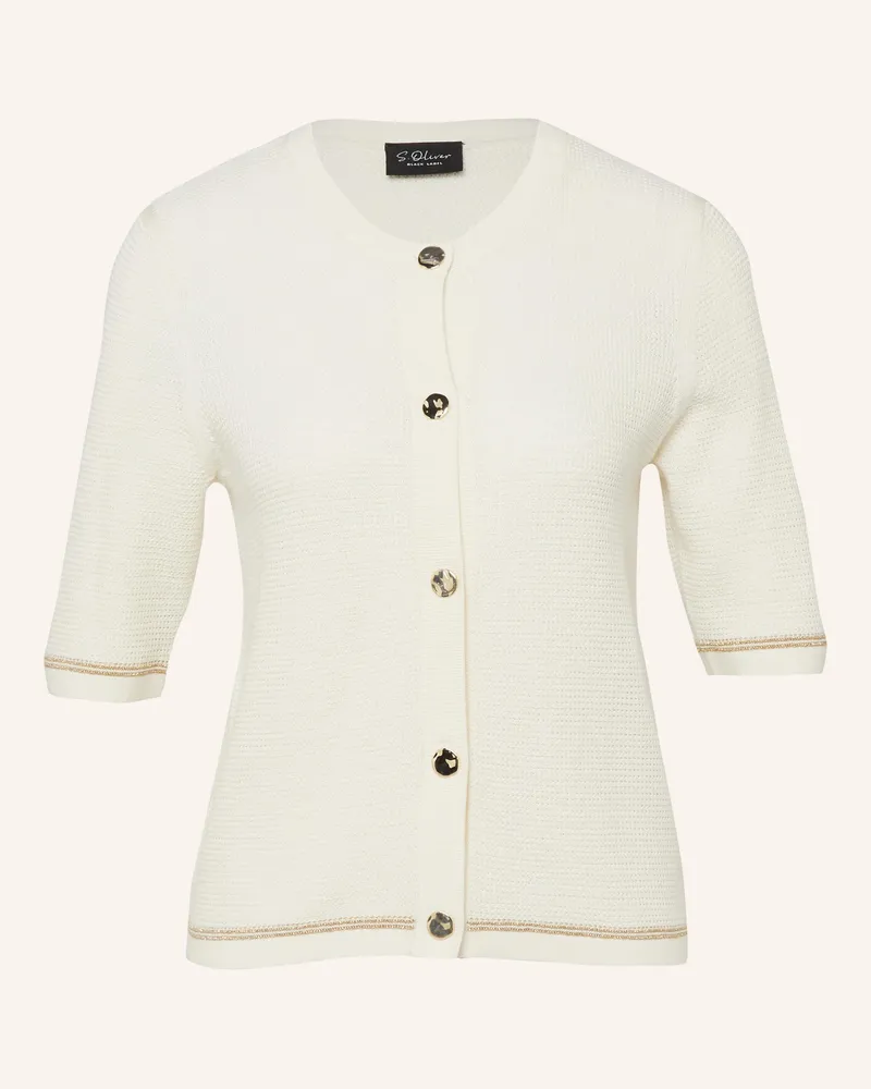 S.Oliver Strickjacke beige Creme
