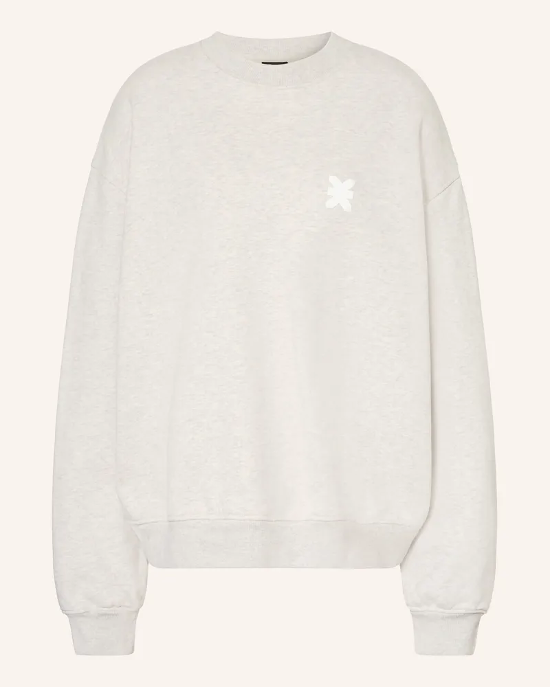 Karo Kauer Sweatshirt grau Hellgrau