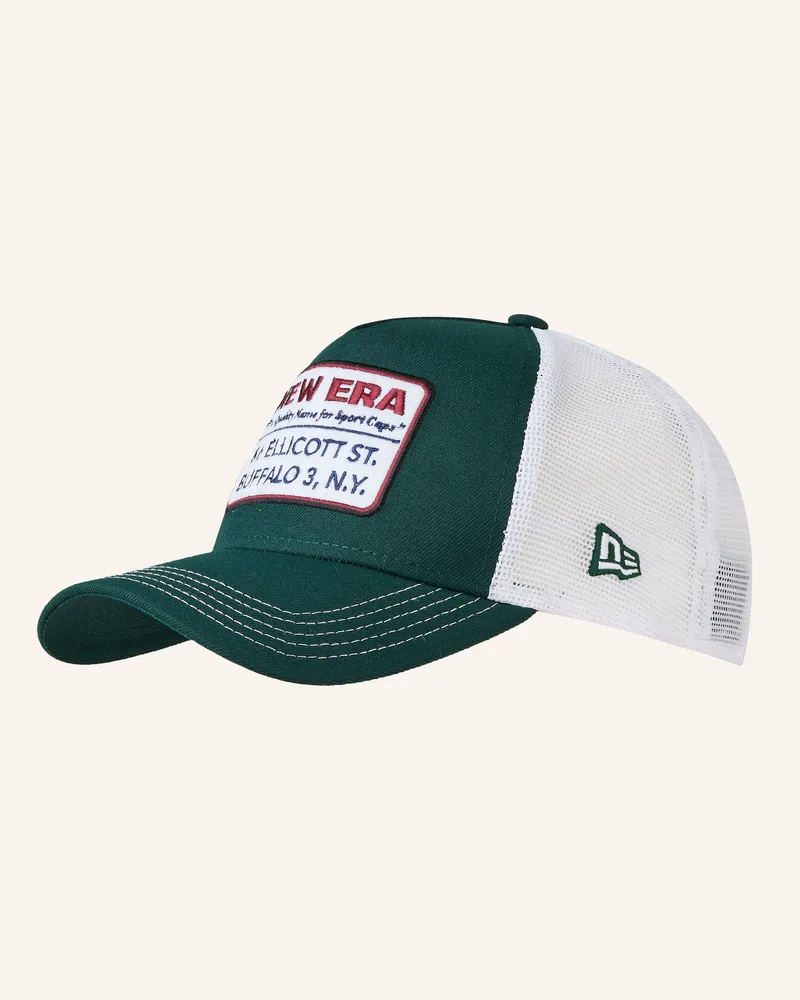 New Era Cap NE VINTAGE TRUCKER Dunkelgrün