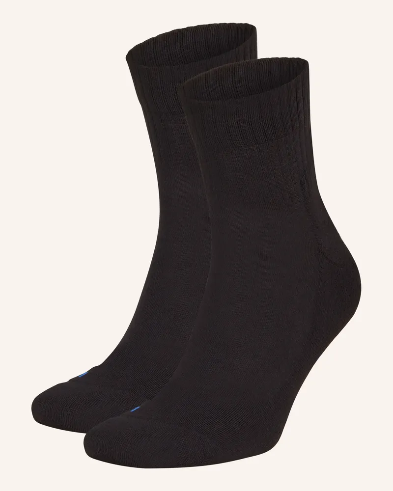 Falke 2er-Pack Laufsocken RUN RIB Schwarz