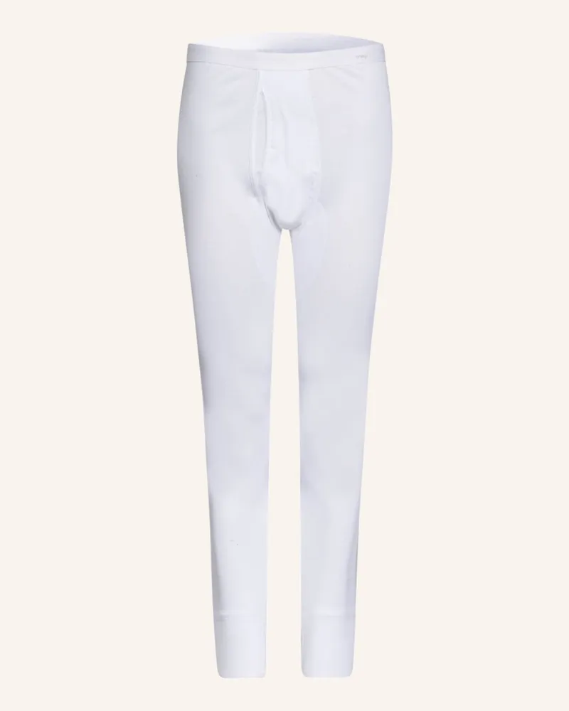 Mey Lange Unterhose Serie NOBLESSE Weiss