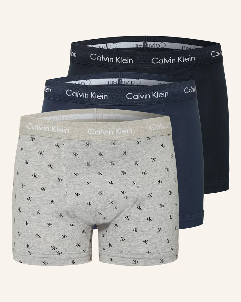 Calvin Klein 3er-Pack Boxershorts COTTON STRETCH Schwarz