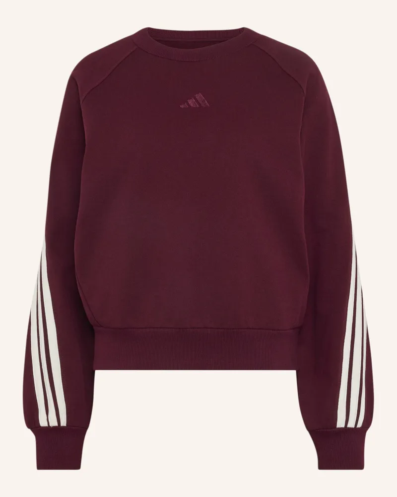 adidas Adidas Kit 3-Streifen Sweatshirt rot Rot