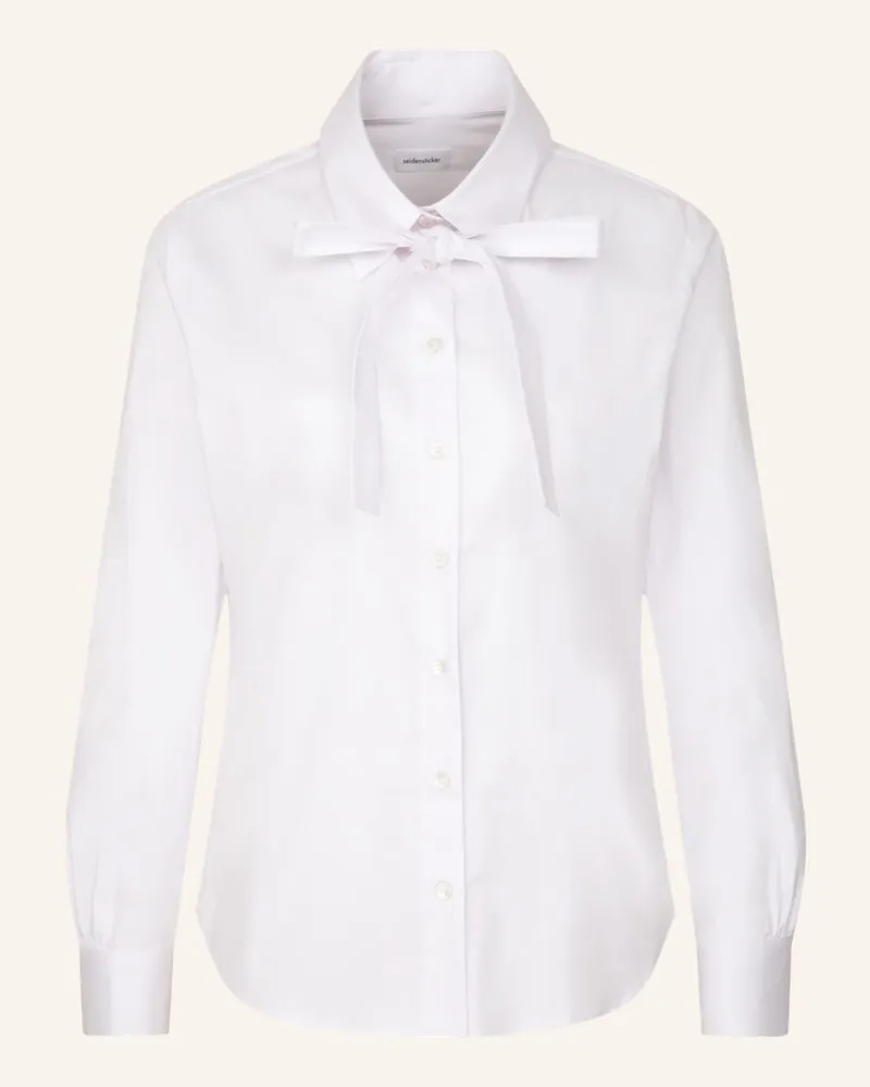 Seidensticker Schluppenbluse Weiss