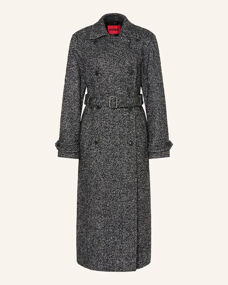HUGO BOSS Mantel MARTINU Schwarz