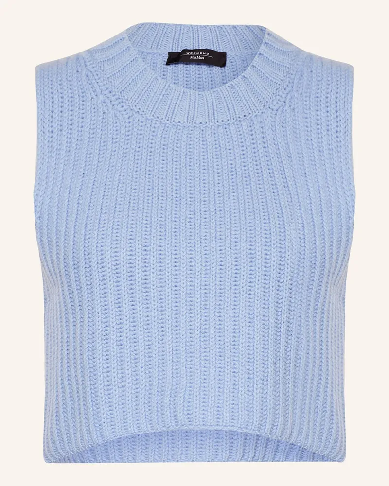 Max Mara Cropped-Pullunder PALCHI Blau