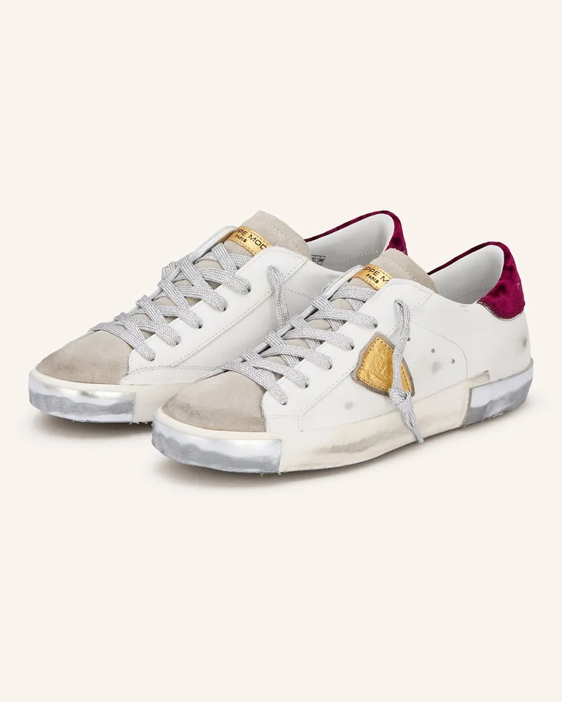 Philippe Model Sneaker Weiss