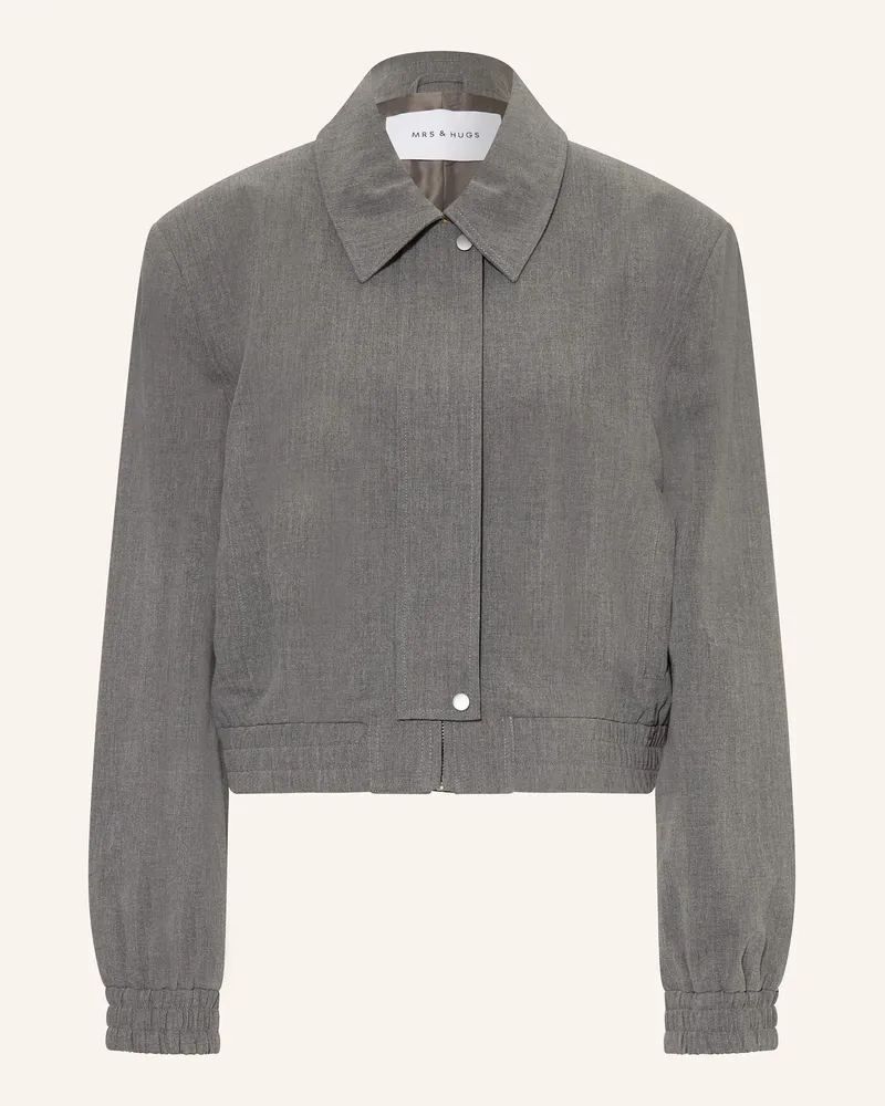 Mrs & HUGS Blouson Dunkelgrau