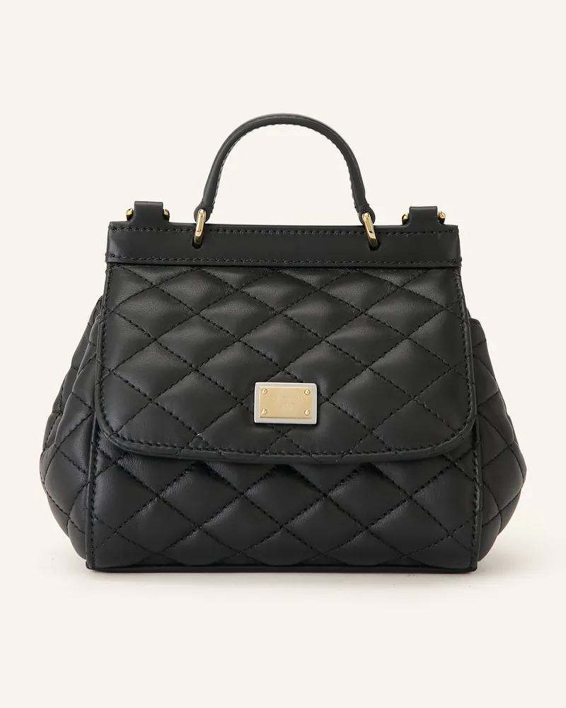 Dolce & Gabbana Handtasche Sicily schwarz Schwarz
