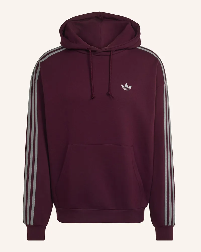 adidas Adicolor Classics 3-Streifen Hoodie rot Rot