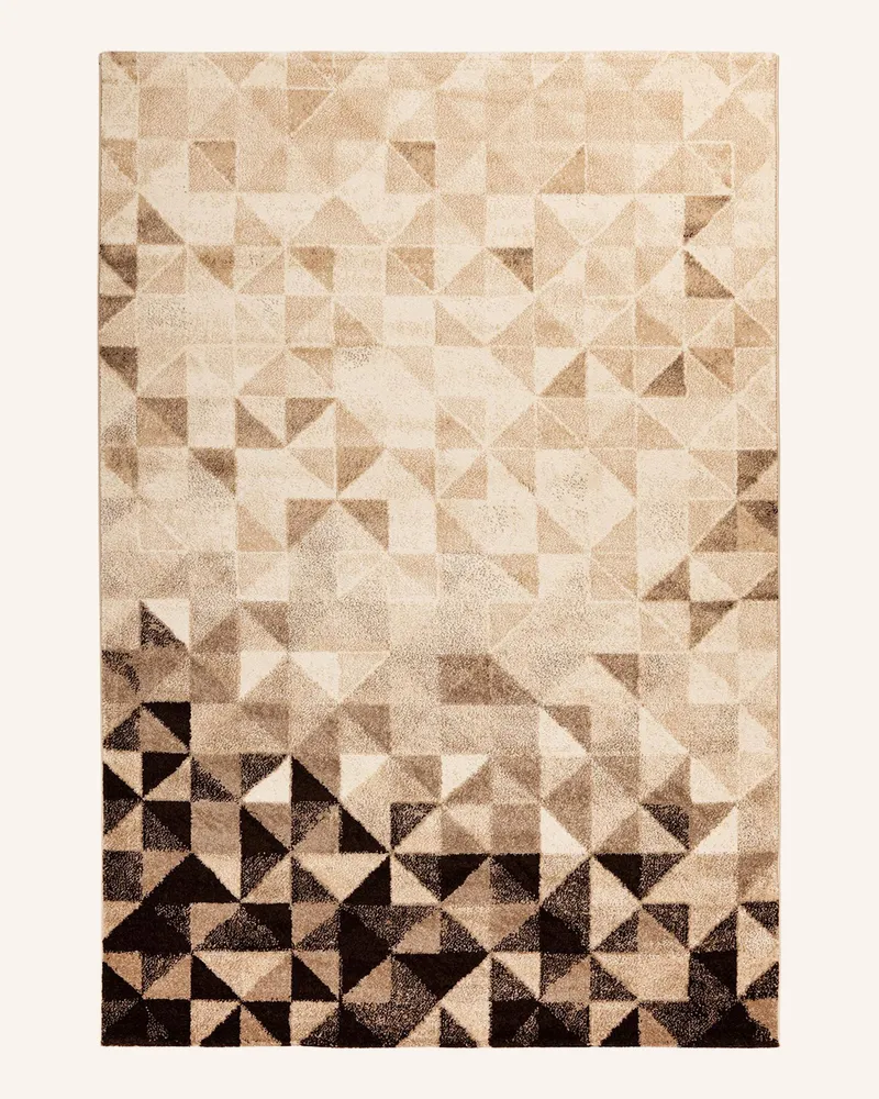 Kayoom Kurzflor Teppich NAILA 225 Creme