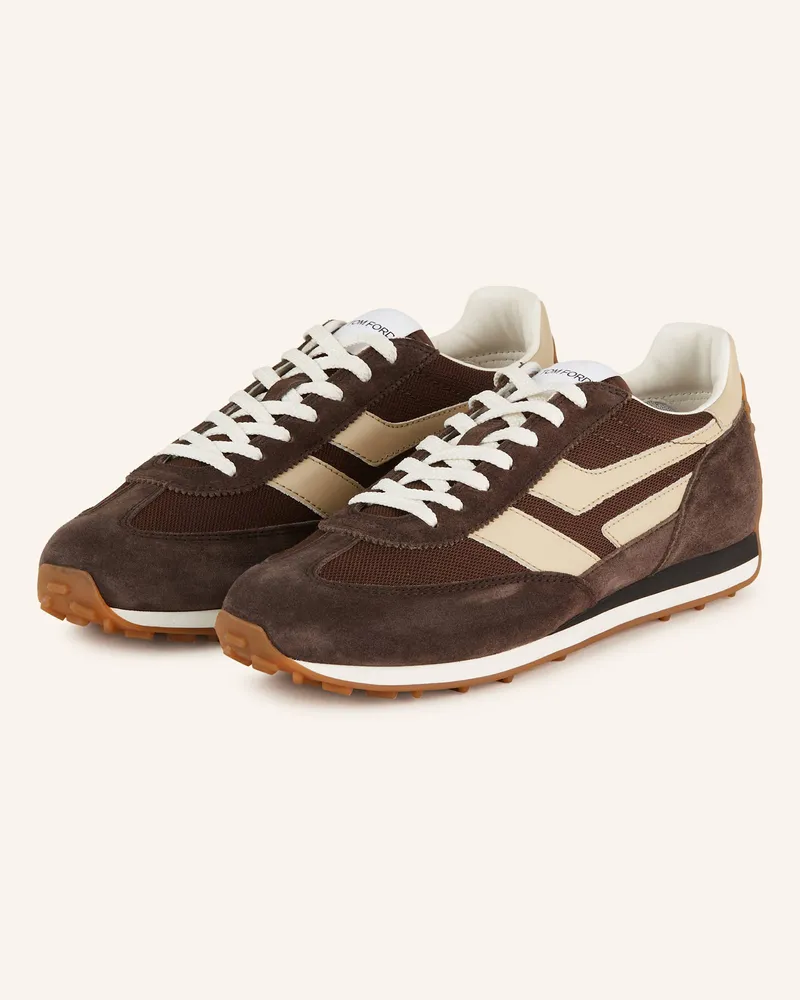 Tom Ford Sneaker MICK Dunkelbraun