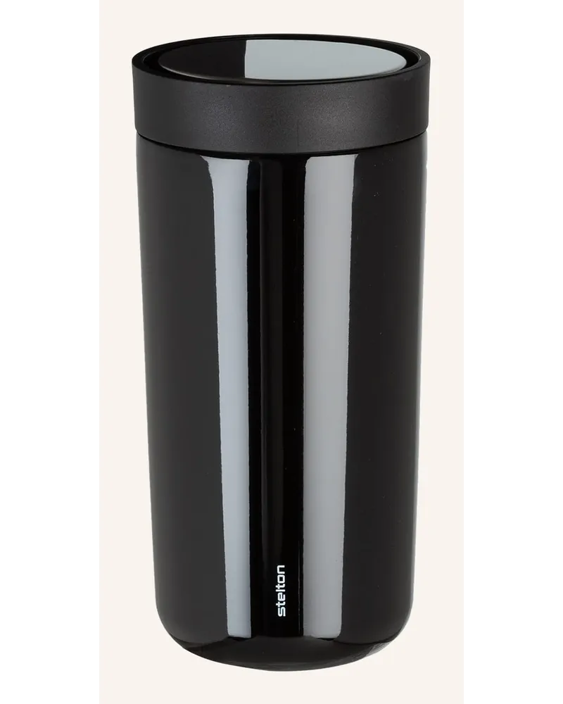 Stelton Thermobecher TO GO CLICK Schwarz