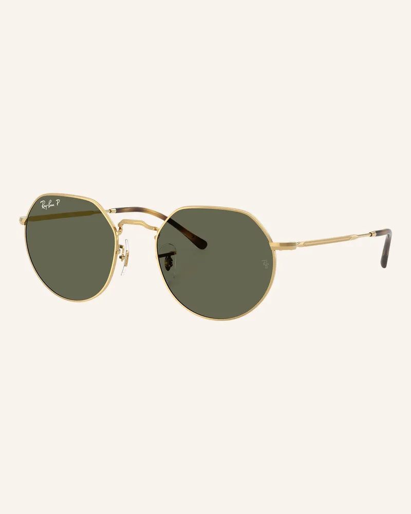 Ray Ban Sonnenbrille Rb 3565 grau Gold