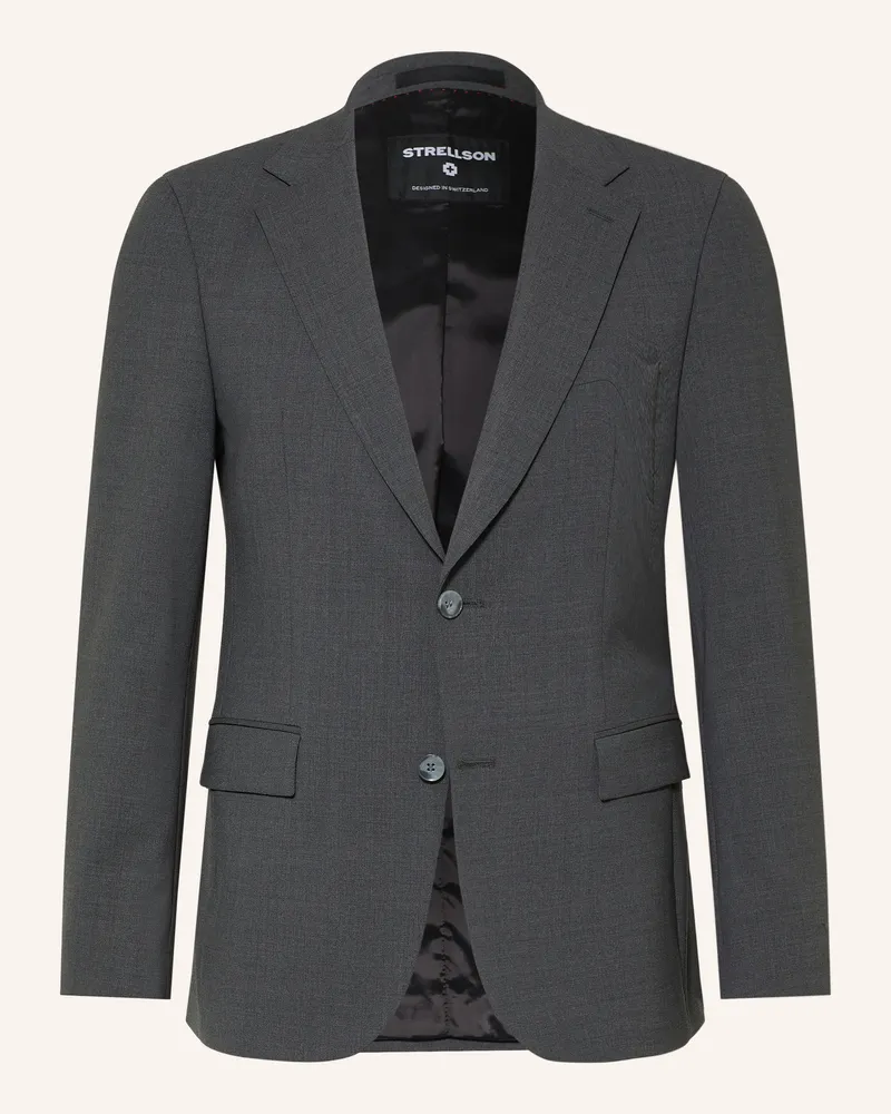 Strellson Anzugsakko alzer4 Slim Fit grau 019