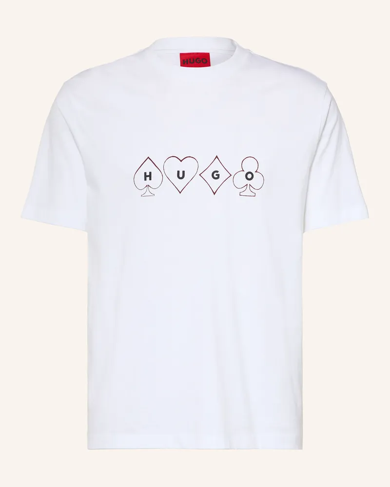 HUGO BOSS T-Shirt Doudi weiss Weiss