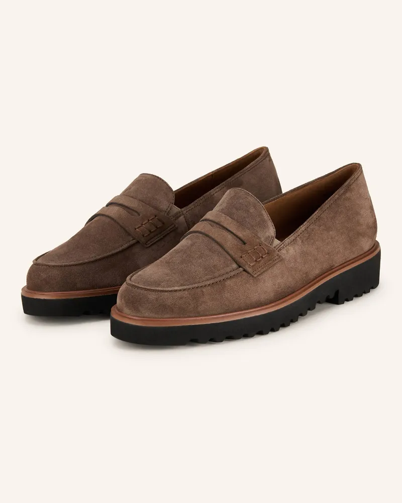 paul green Loafer Earth braun Braun