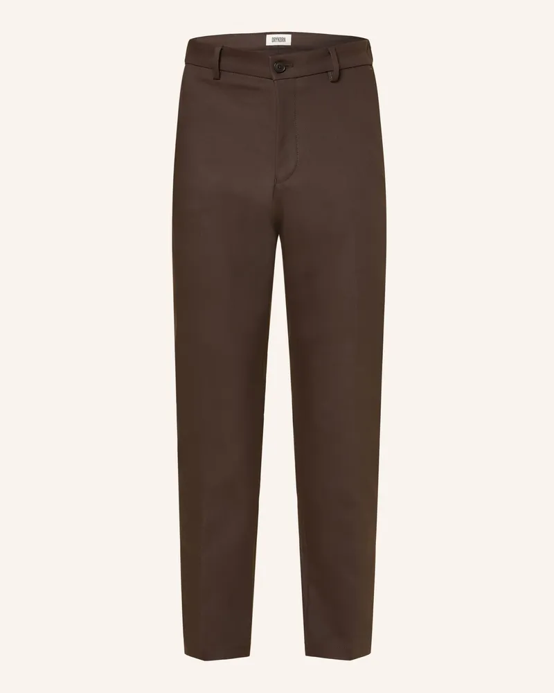 Drykorn Hose Ajend Regular Fit braun Dunkelbraun