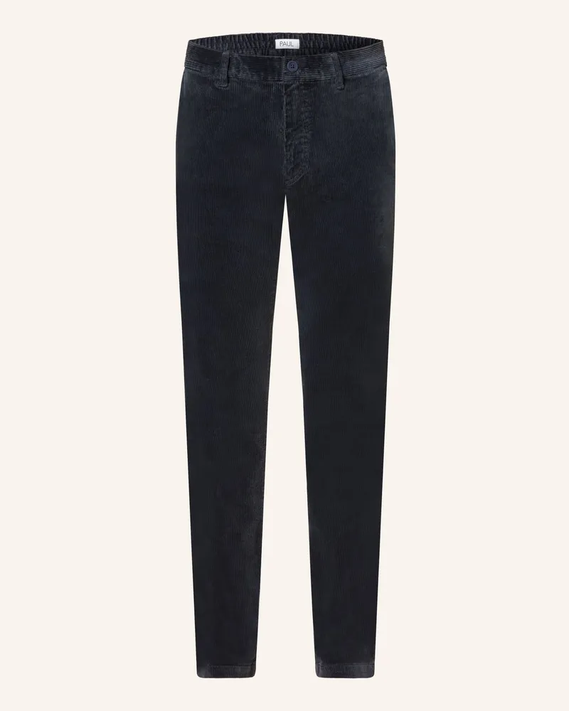 paul Cordchino Comfort Fit blau Dunkelblau