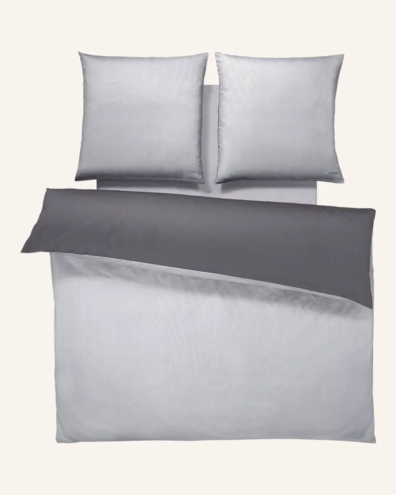 JOOP! Bettwäsche Pattern Zum Wenden silber Hellgrau