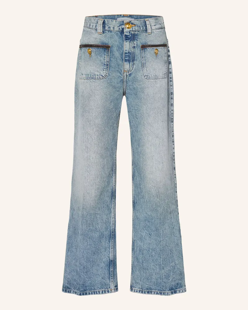 Sandro Wide Leg Jeans blau 4785