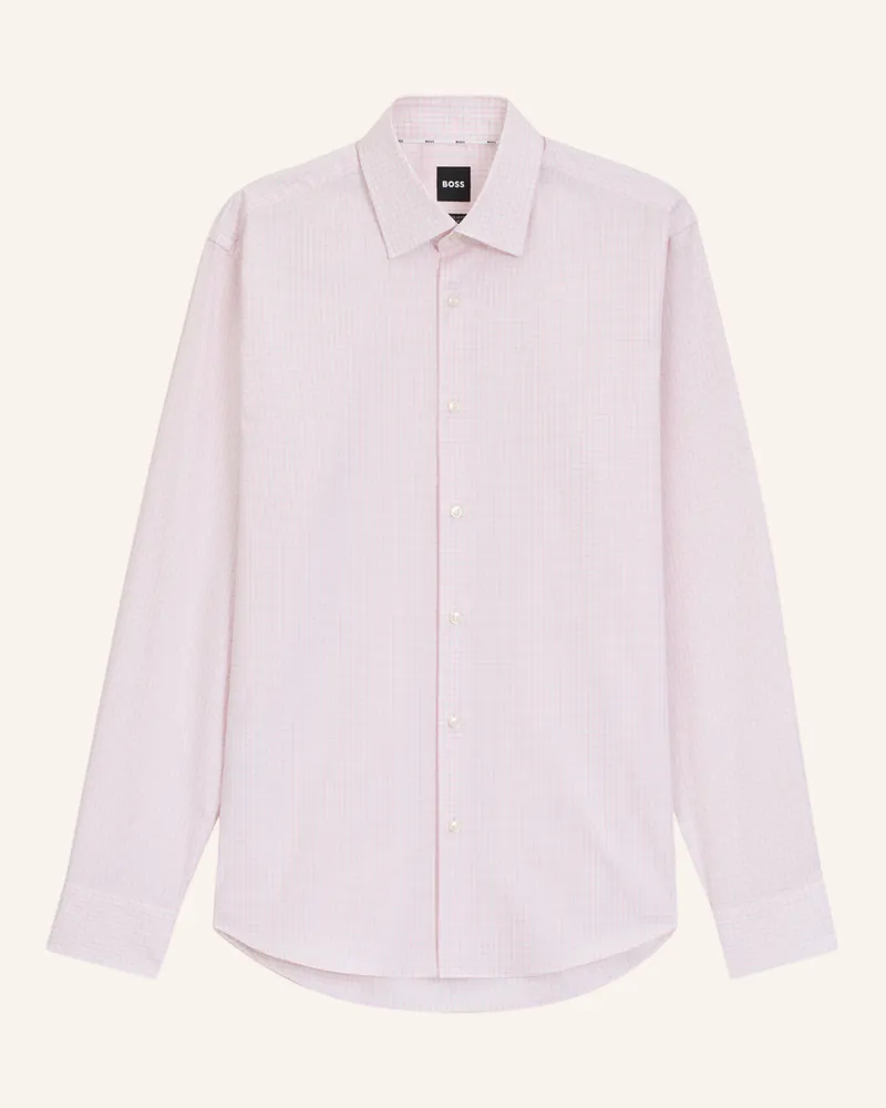 HUGO BOSS Business Hemd H-JOE-KENT-C1-214 Regular Fit Hellrosa