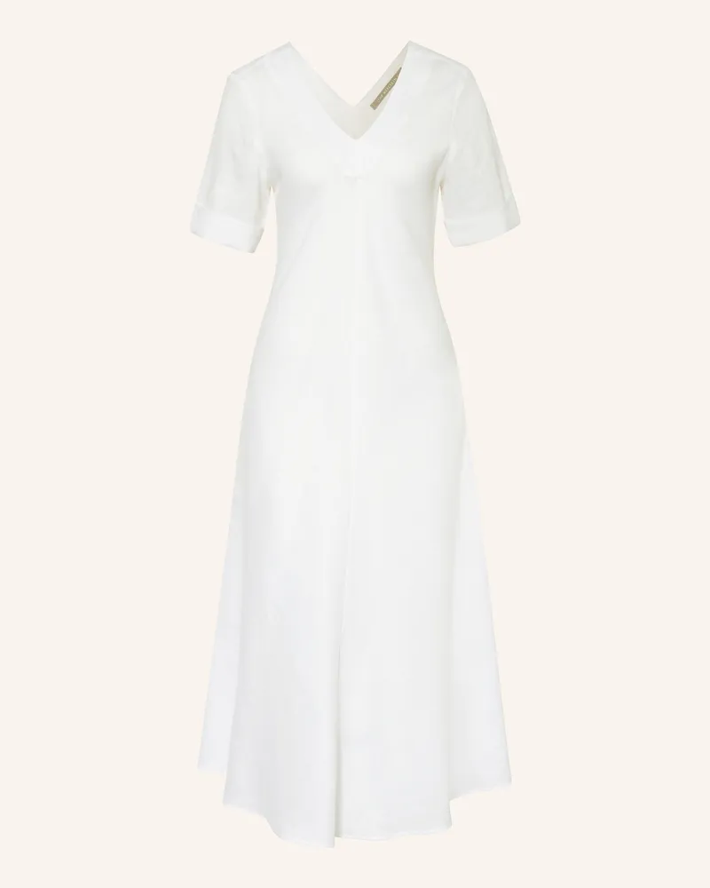 (THE MERCER) N.Y. Leinenkleid Weiss