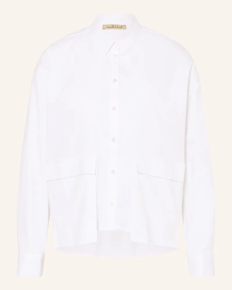 Smith & Soul Hemdbluse weiss Creme