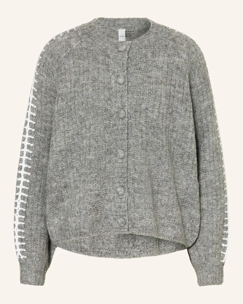 Y.A.S Strickjacke Grau