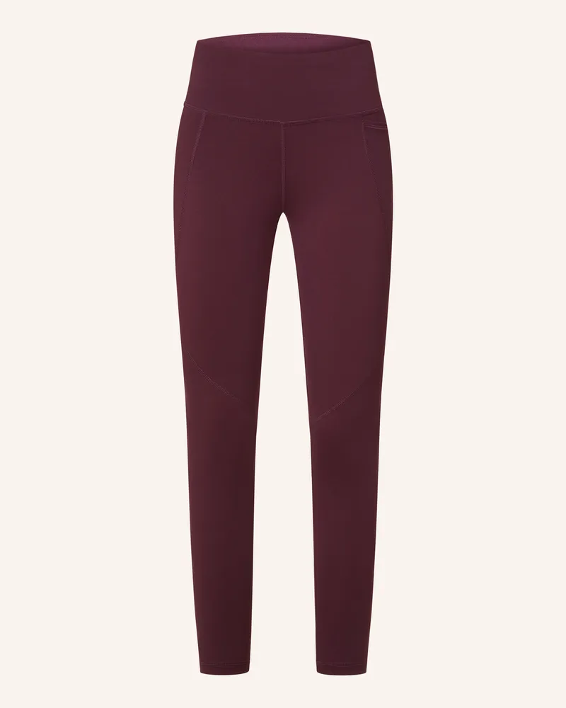 Sweaty Betty Tights POWER Dunkelrot