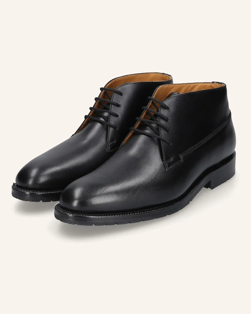 Heinrich Dinkelacker Schnürboots Luzern George Boot Bc schwarz Schwarz