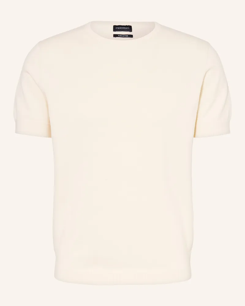Strokesman's Strokesman Strickshirt weiss Creme