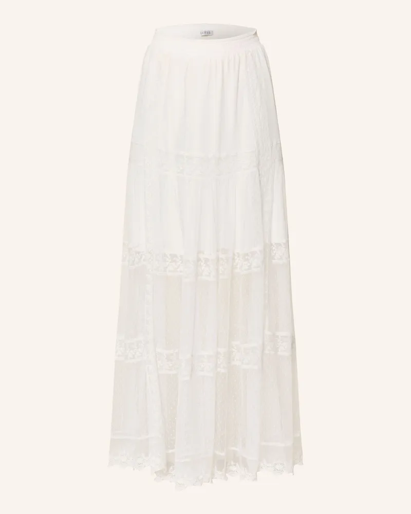 Guess Spitzenrock Brunella weiss Creme