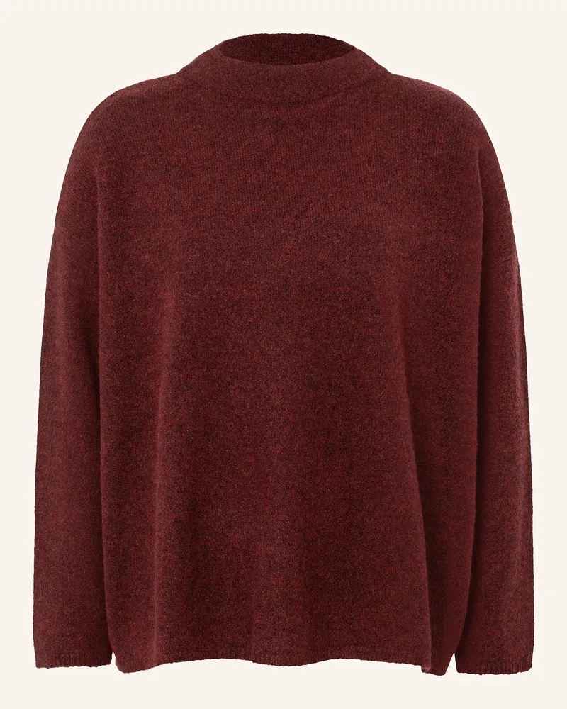 LU REN Pullover Aus Kaschmir Gemisch Naomi rot Dunkelrot
