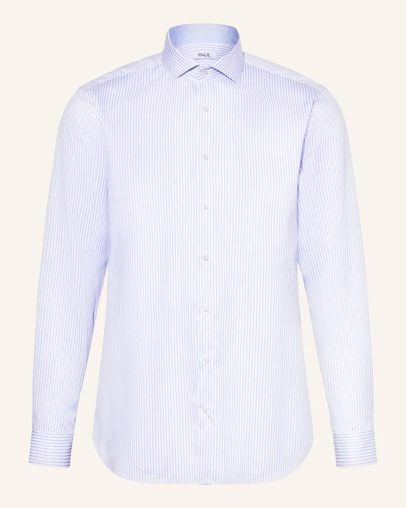 paul Hemd Shaped Fit Hellblau