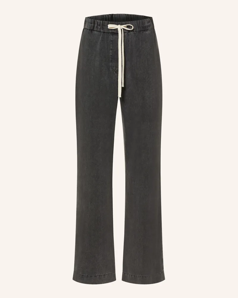 Juvia Hose AYLIN in Jeansoptik Dunkelgrau