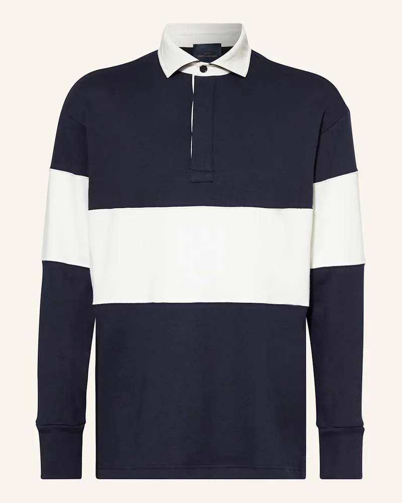 Paul & Shark Rugbyshirt Blau