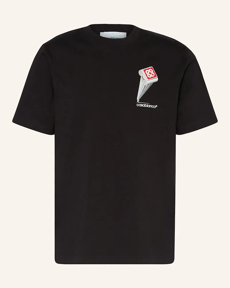 Casablanca Paris T-Shirt Schwarz