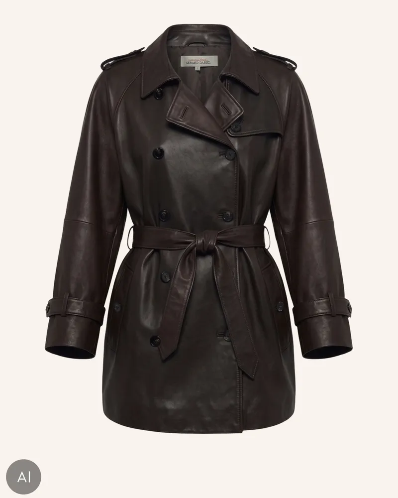 Gerard Darel Trenchcoat Philo braun Braun