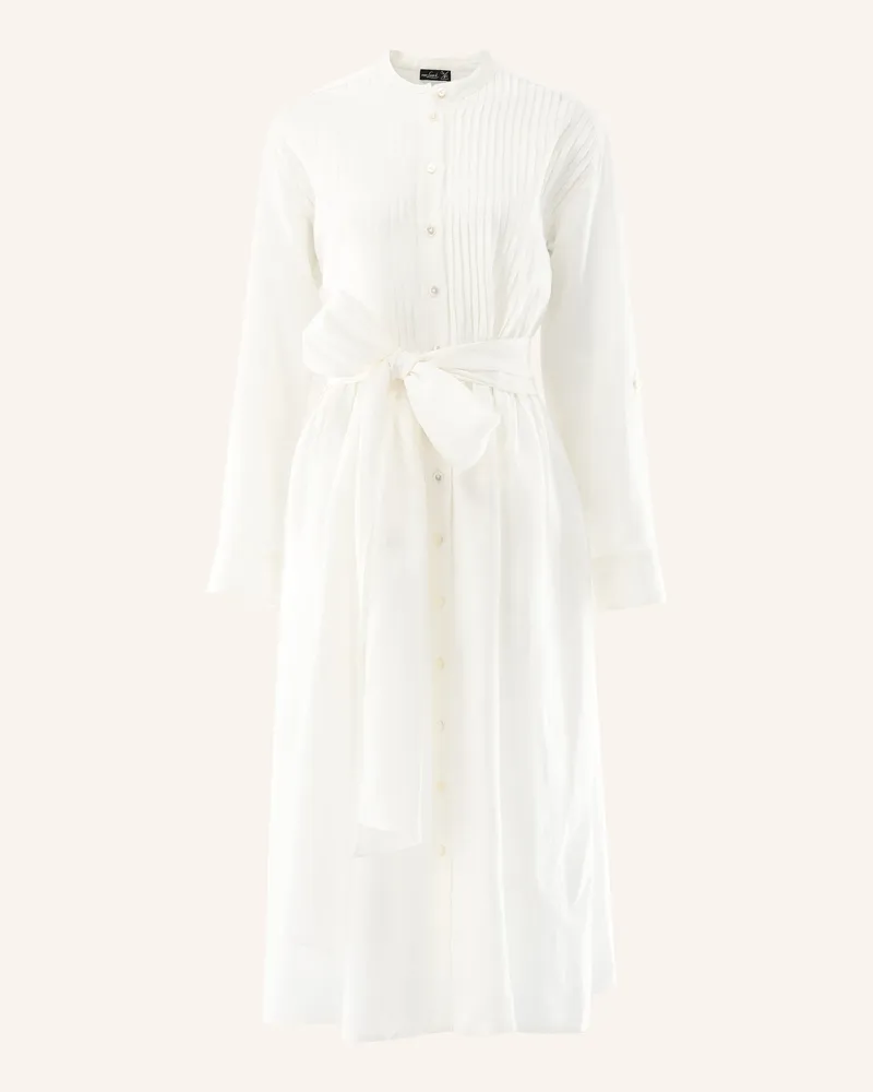 van Laack Kleid Modern Fit weiss Weiss